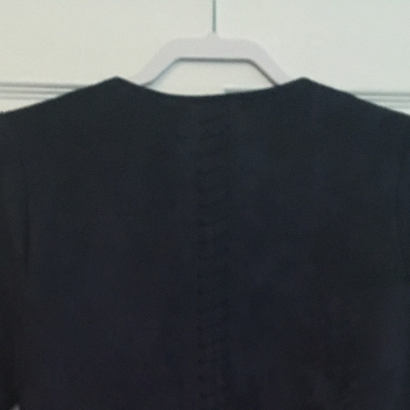 New Revol Faux Suede Zip Front Jacket - Picture 6 of 6